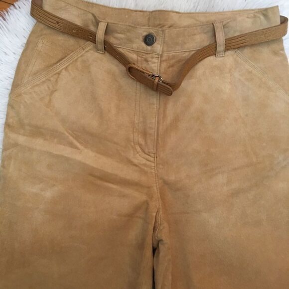 Ralph Lauren %100 suede Leather Pants! Vintage - Picture 3 of 5